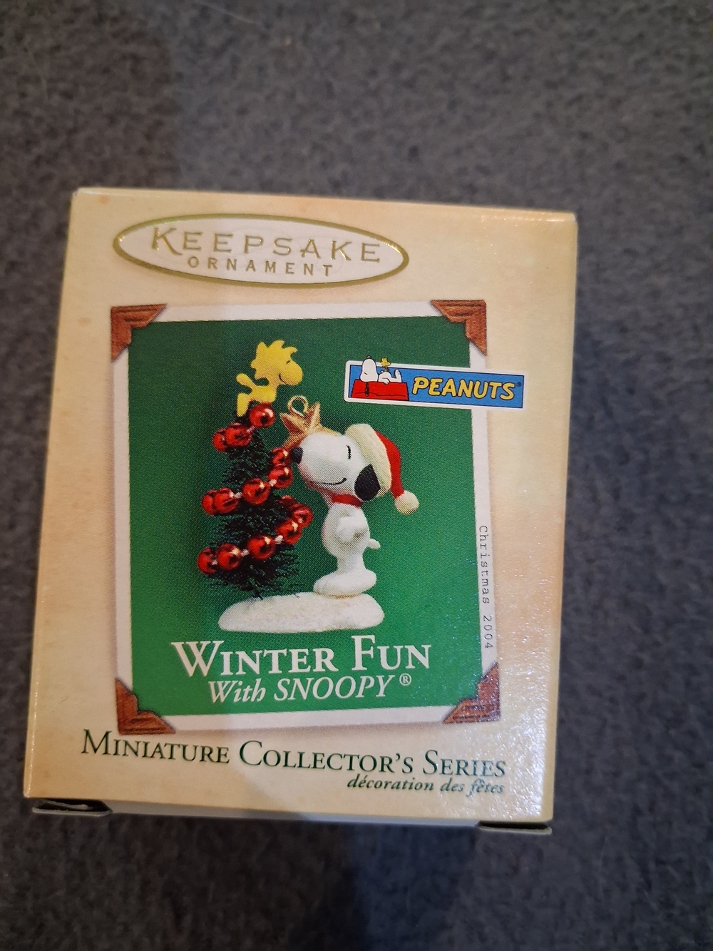 Keepsake 'Winter Fun with Snoopy' Peanuts Ornament